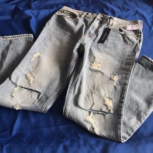 PACSUN slim ripped mens Jeans